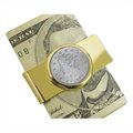 American Coin Treasures American Coin Treasures 12324 1883 First-Year-of-Issue Liberty Nickel Goldtone Money Clip 12324